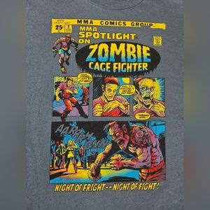 MMA Zombie Cage Fighter Limited edition mens 3xl graphic tee